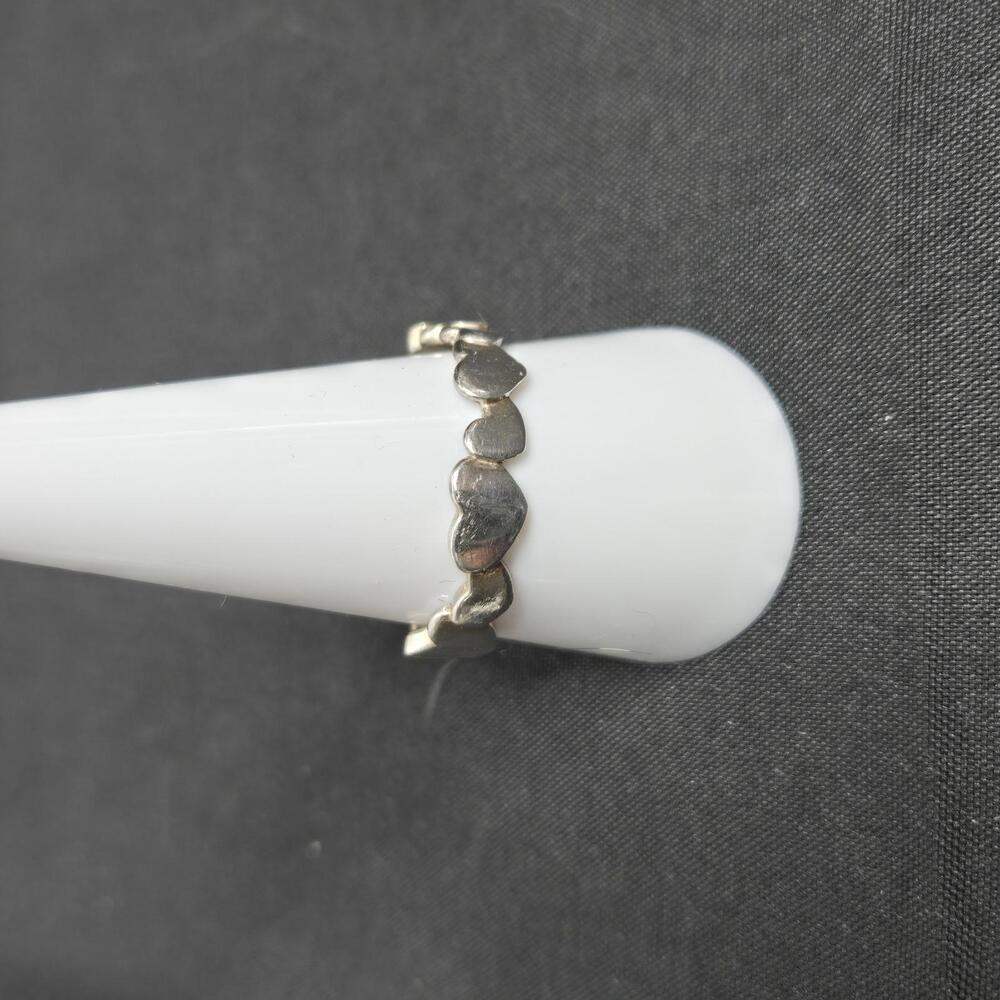 Tiffany & Co Paloma Picasso Hearts Sterling Silver Ring 9.5